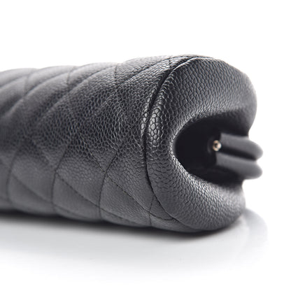 Chanel Caviar Quilted Timeless Clutch Black 6 of 9