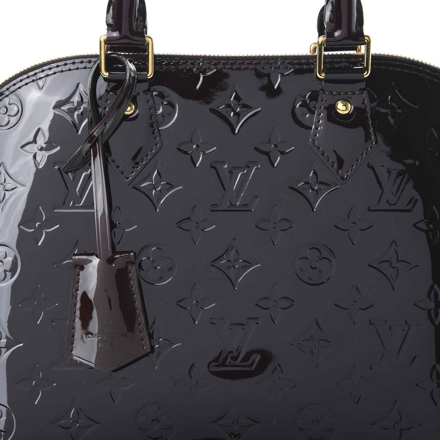 Louis Vuitton Vernis Alma PM Amarante 9 of 9