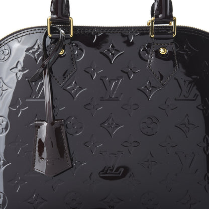 Louis Vuitton Vernis Alma PM Amarante 9 of 9