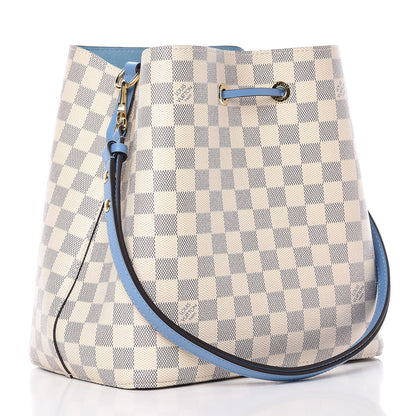 Louis Vuitton Damier Azur Neonoe MM Bleuet 3 of 8
