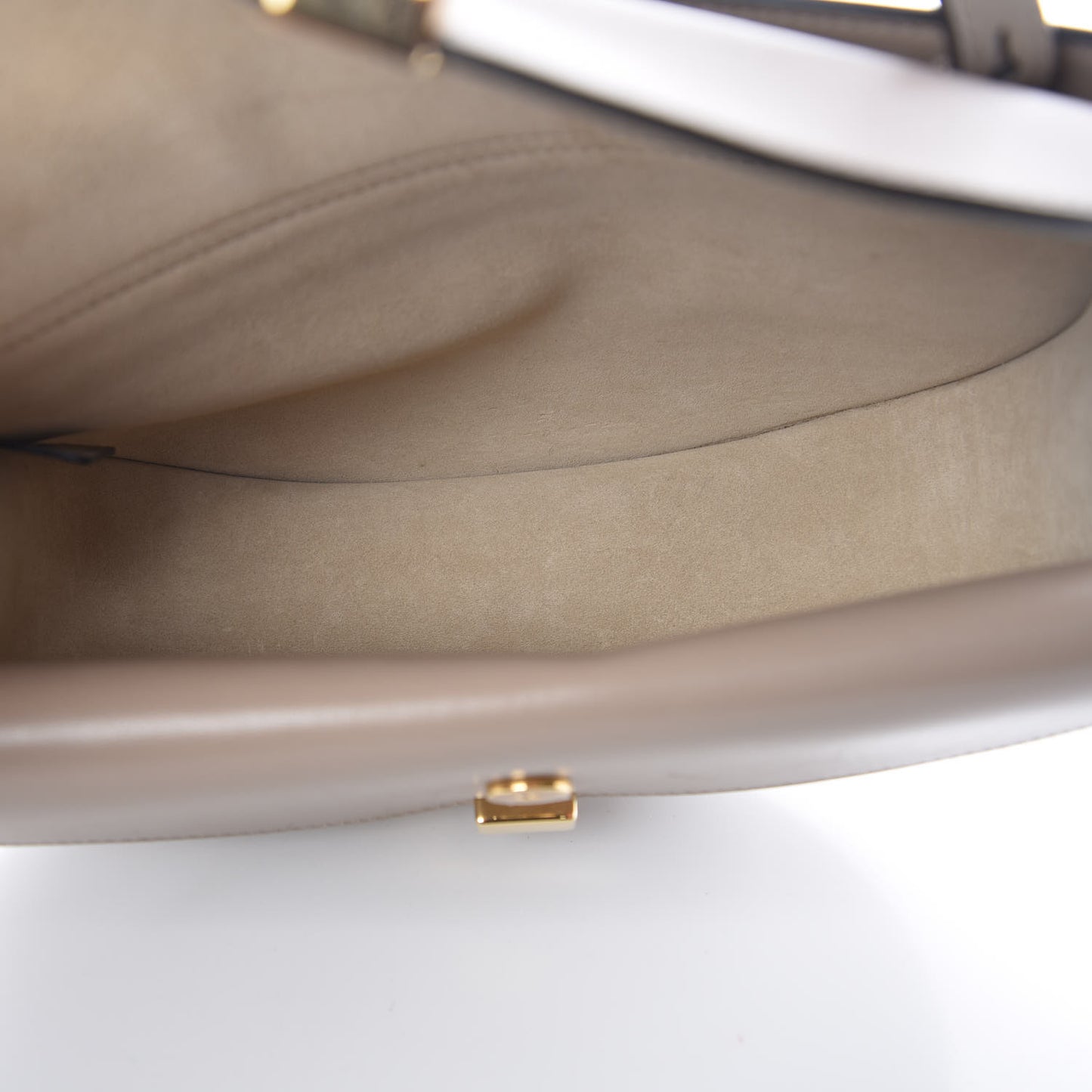 Calfskin Mini Georgia Crossbody Bag Motty Grey