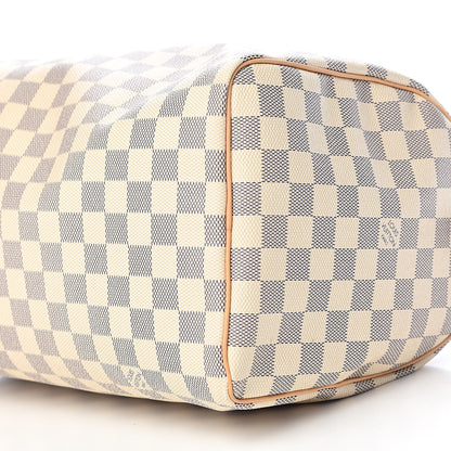 Louis Vuitton Damier Azur Speedy 30 9 of 11