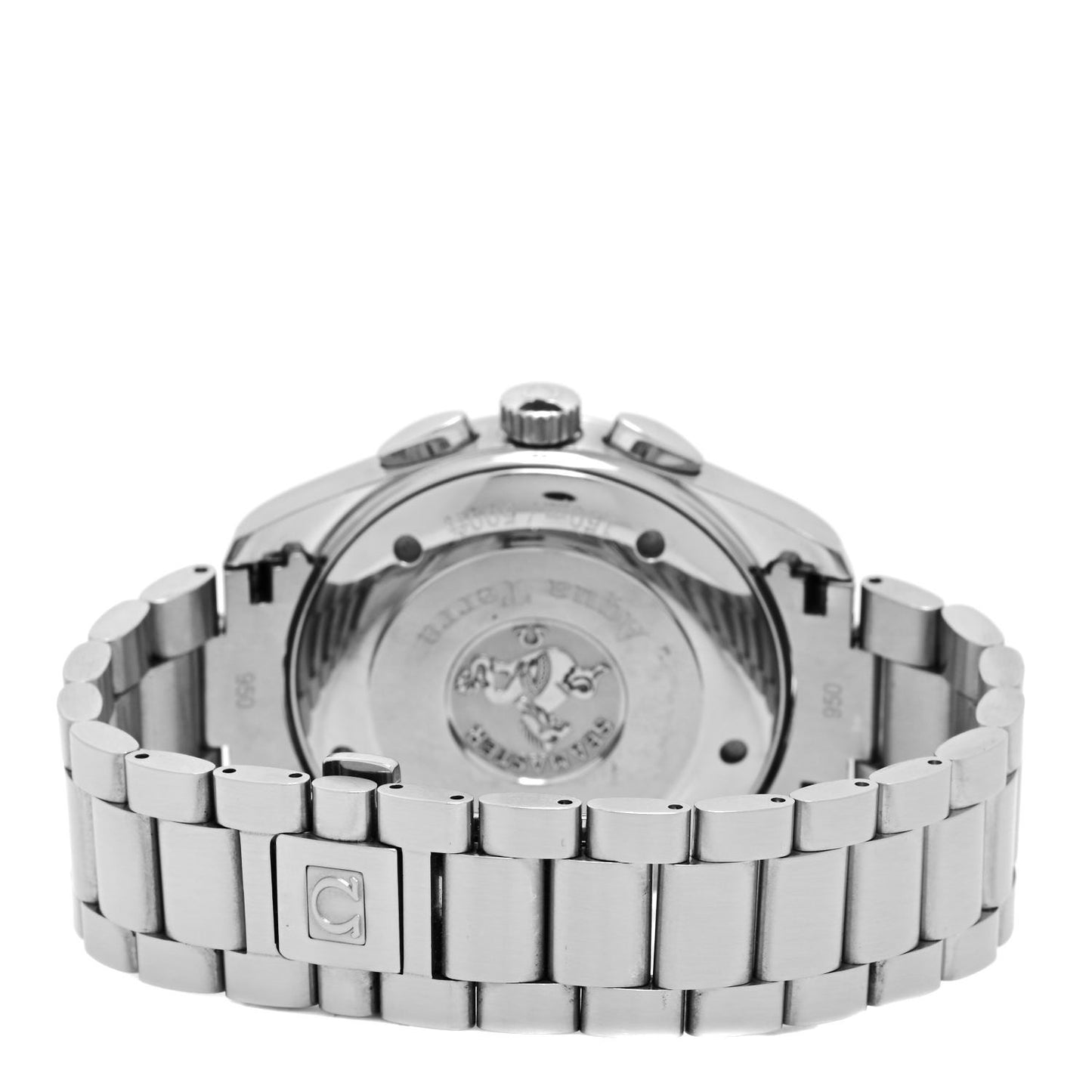 Stainless Steel 42mm Seamaster Aqua Terra Chronograph Automatic Watch Black 2512.50.00