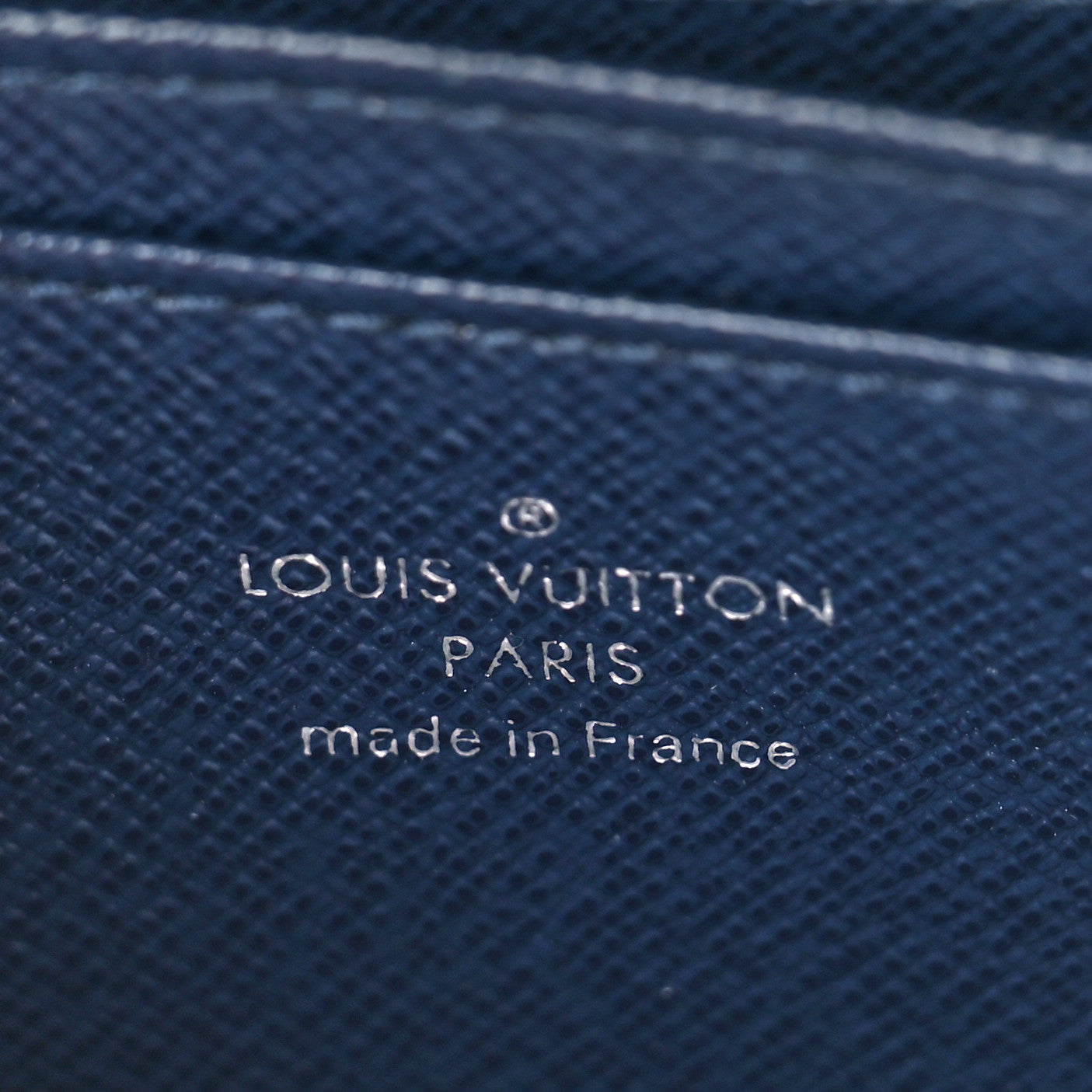 Louis Vuitton Epi Zippy Coin Purse Indigo 6 of 9