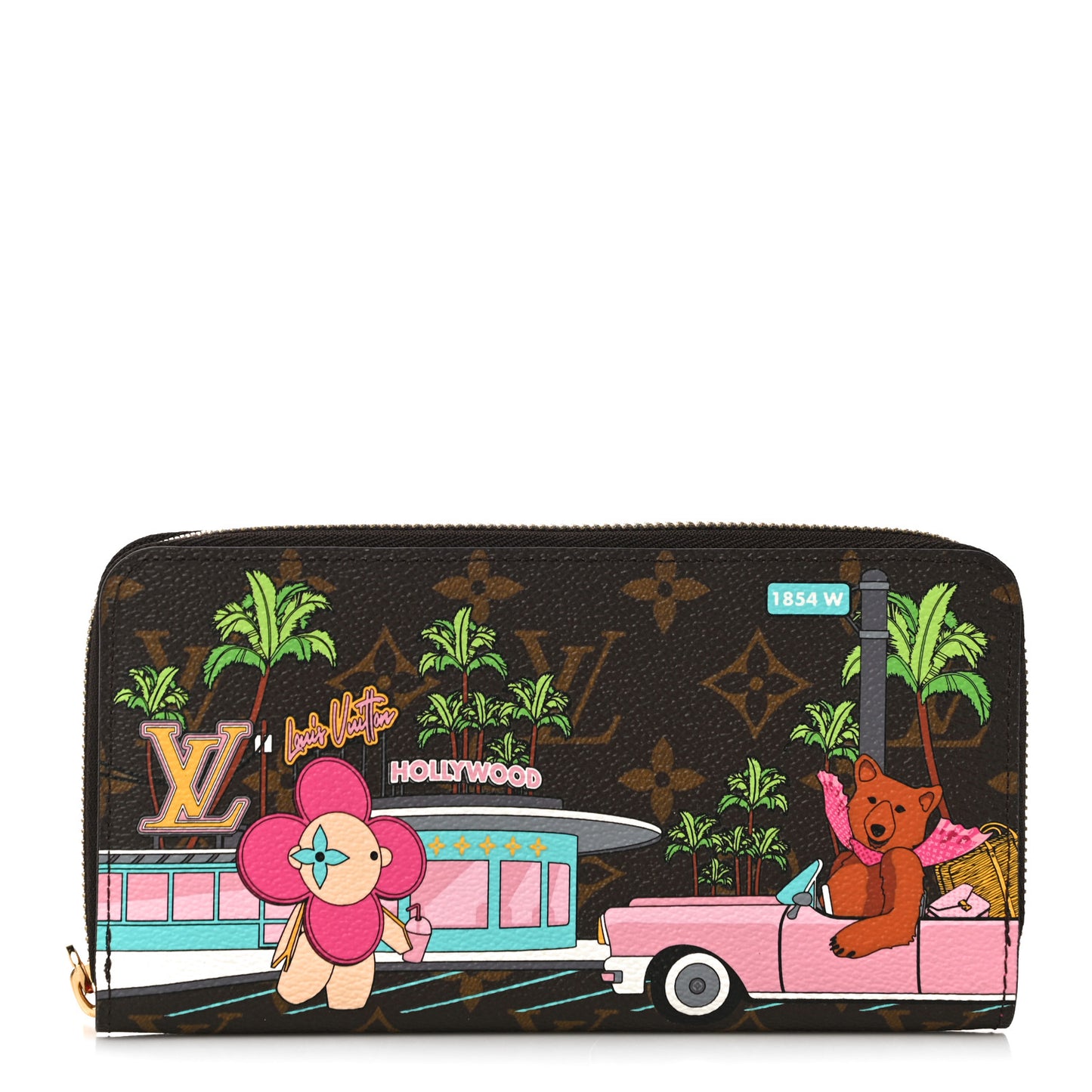 Monogram 2021 Christmas Animation Hollywood Zippy Wallet