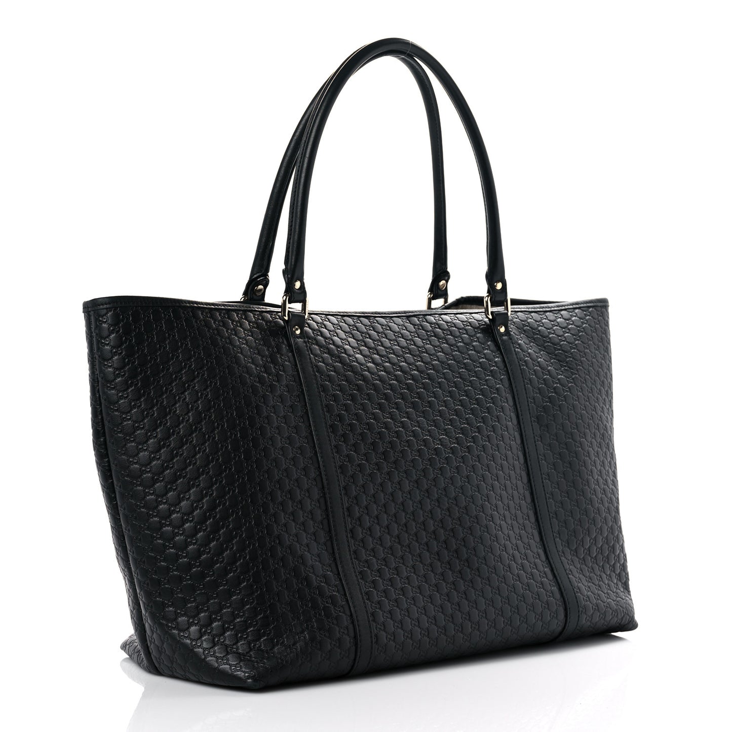 Microguccissima Large Joy Tote Black