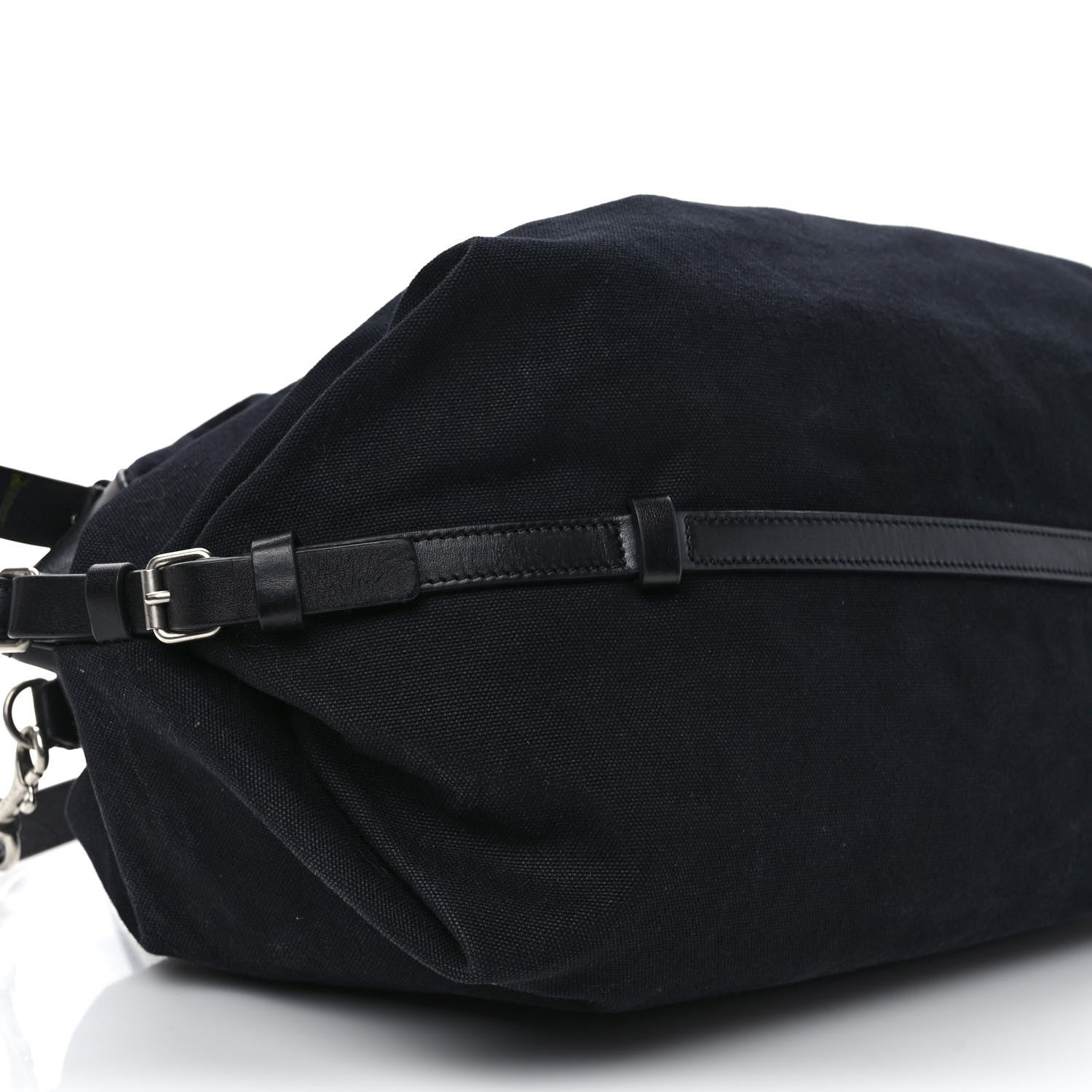Saint Laurent Gabardine Convertible ID Bag Black 8 of 11