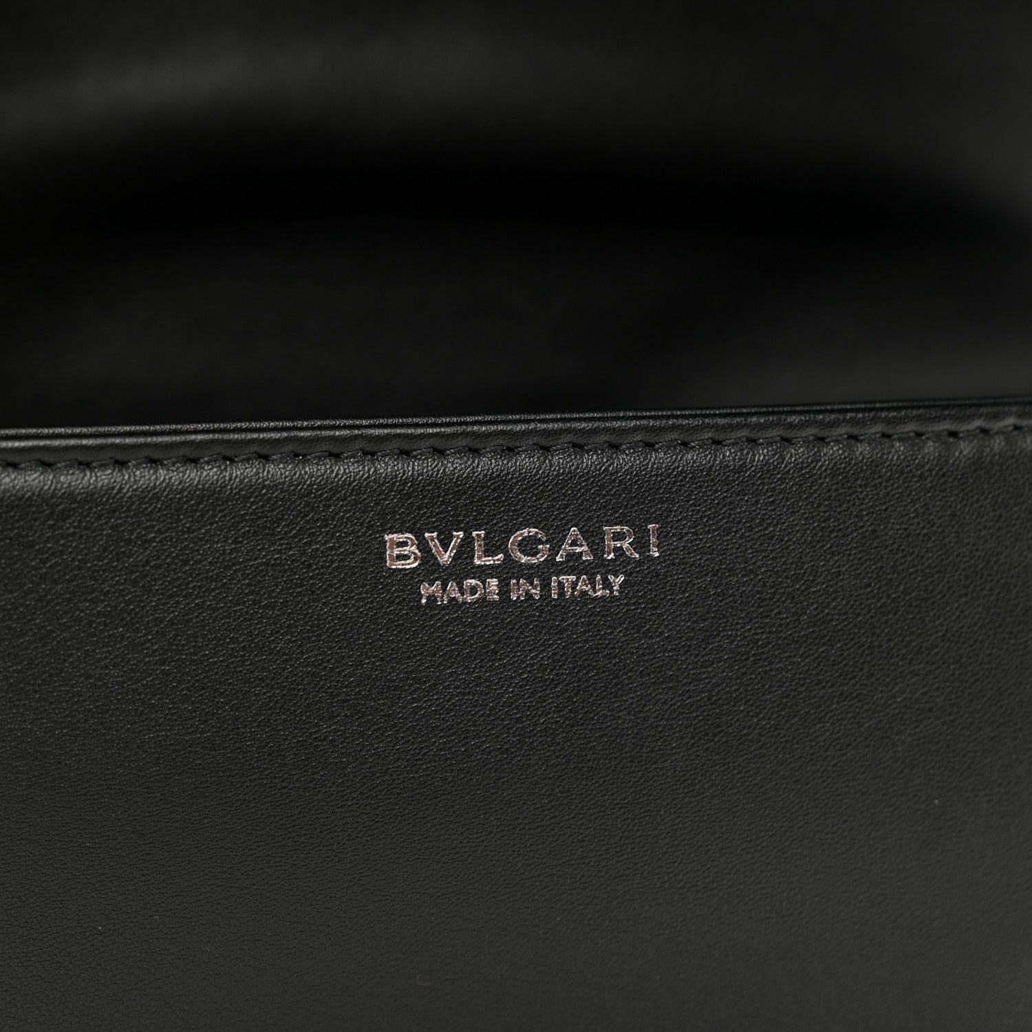 Bulgari Calfskin Matelasse Mini Serpenti Cabochon Crossbody Bag Black 8 of 11