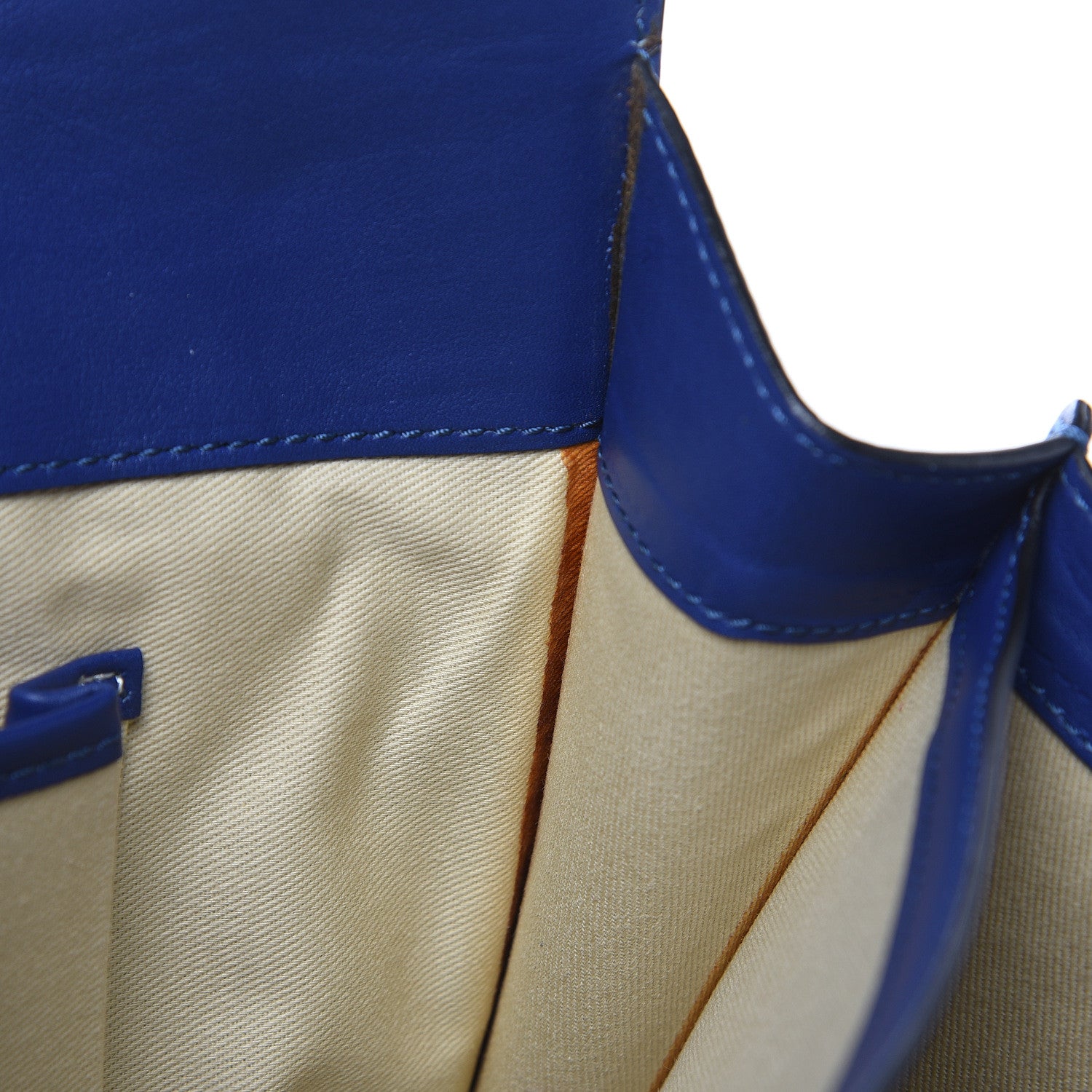 Valentino Garavani Calfskin Rockstud Frame Bag Blue 10 of 13