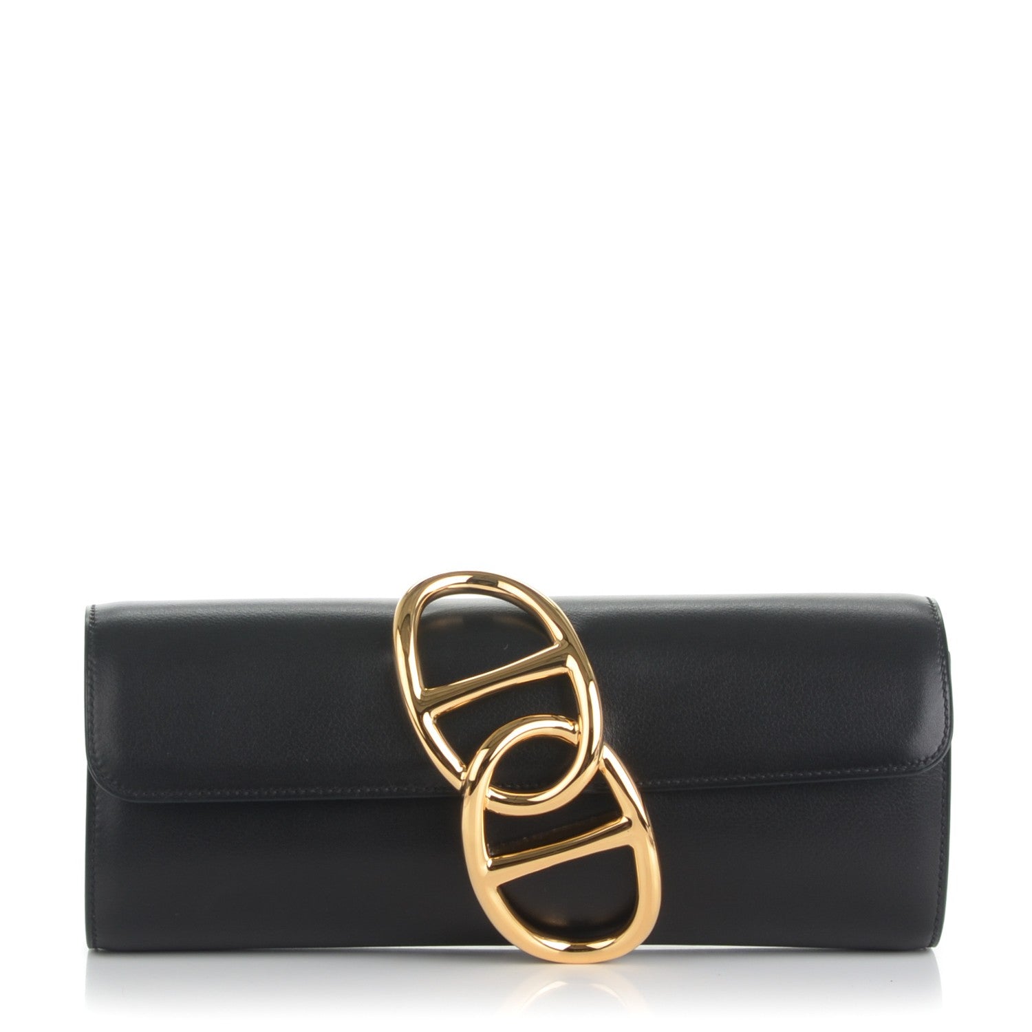 Hermes Evercolor Egee Clutch Black 1 of 18