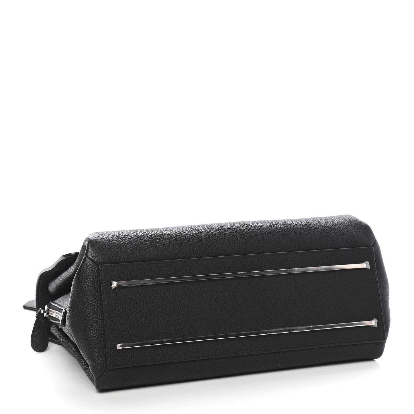 Grained Calfskin Le Dix Small Soft Cartable Black