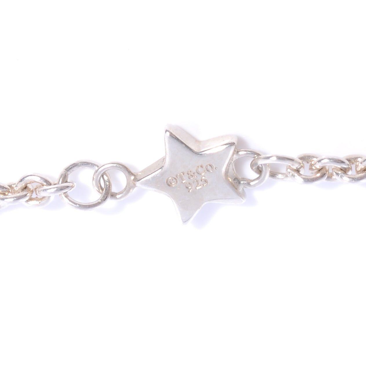 Tiffany Sterling Silver Star Toggle Bracelet 4 of 5