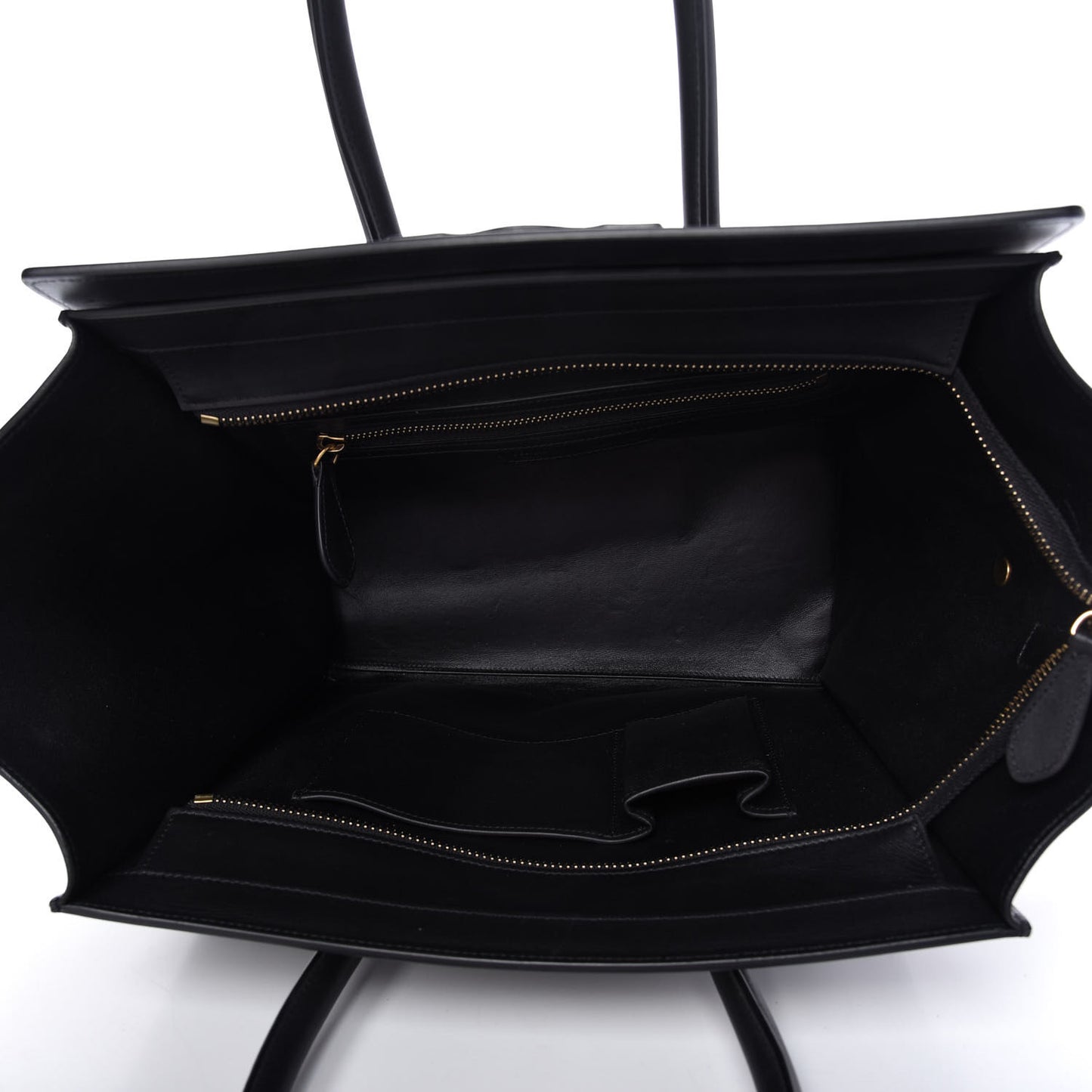 Smooth Calfskin Mini Luggage Black