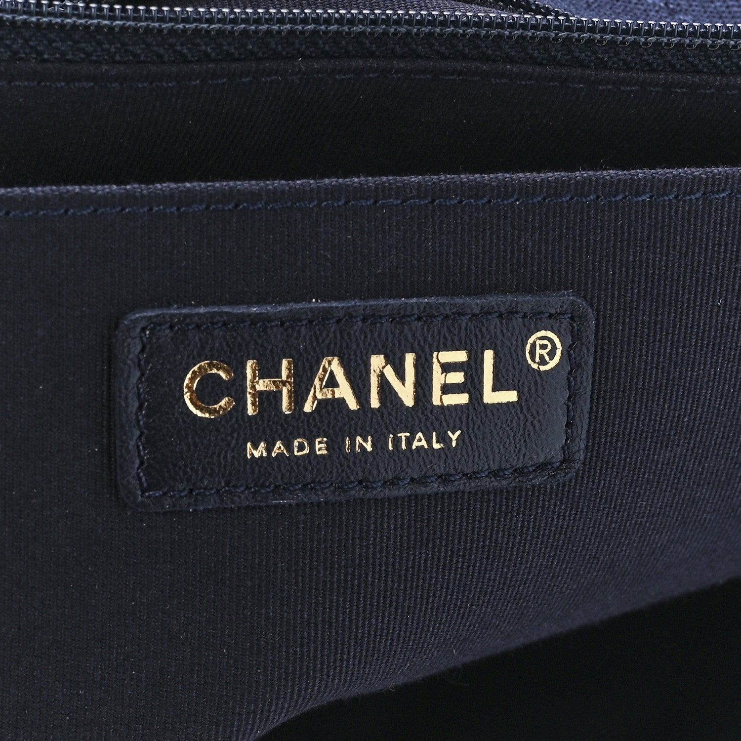 Chanel Jersey Quilted XL Jumbo Flap Navy 5 of 11