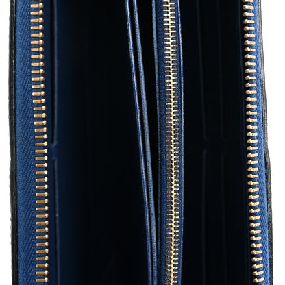 Louis Vuitton Vernis Zippy Wallet Grand Blue 12 of 19