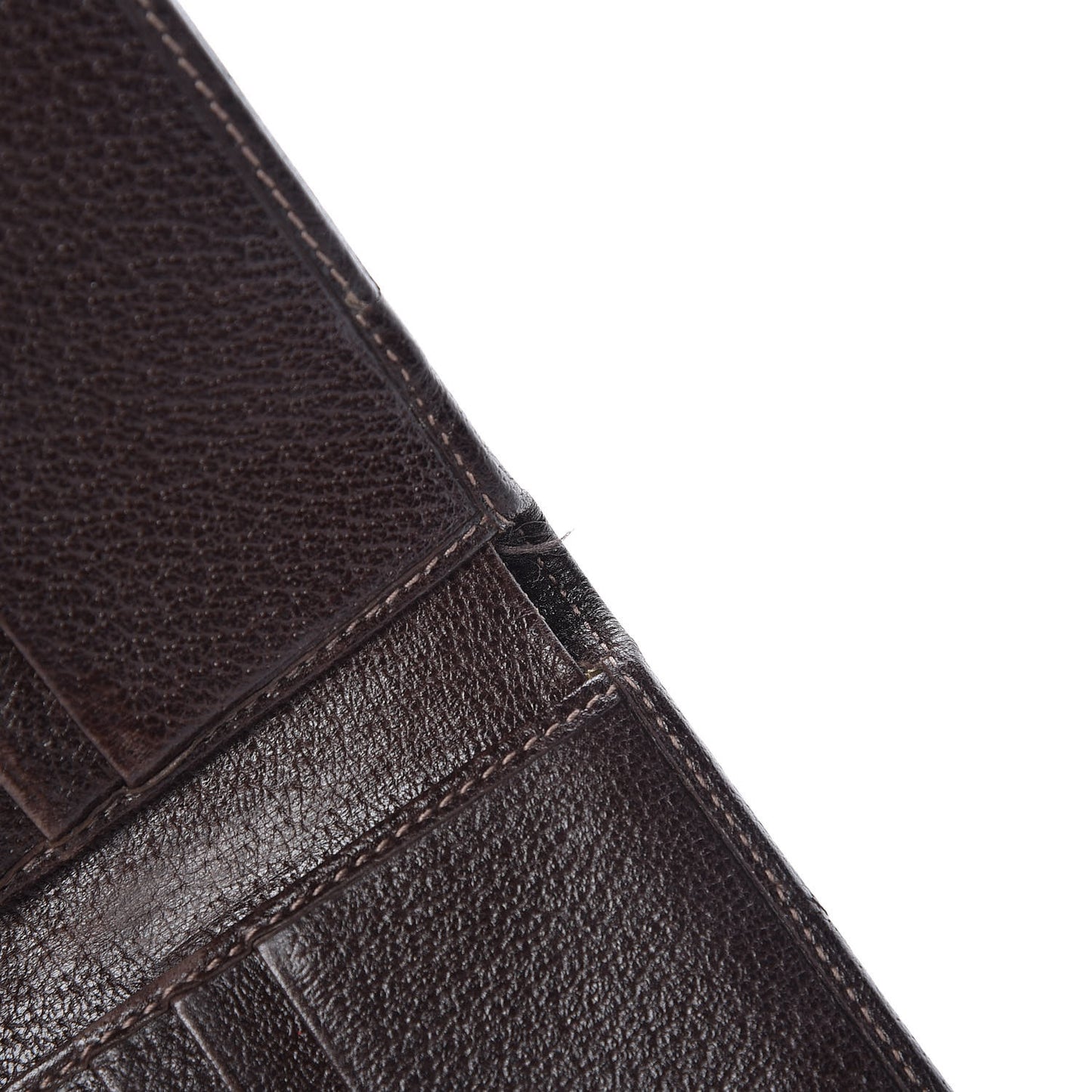Monogram Abbey Compact Wallet Dark Brown
