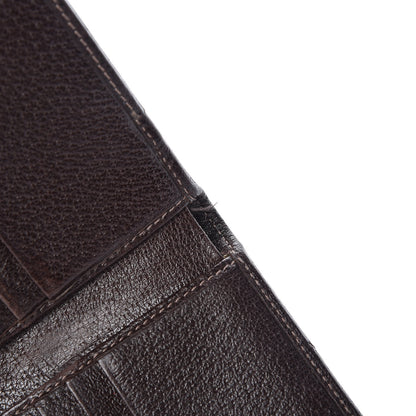 Gucci Monogram Abbey Compact Wallet Dark Brown 13 of 18