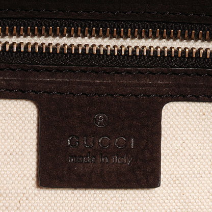 Gucci Nubuck Ribot Horse-Heads Clutch Brown 6 of 7