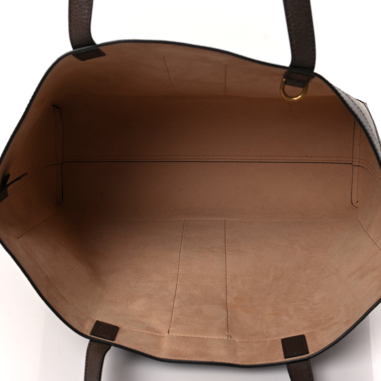 GG Supreme Monogram Web Ophidia Tote Brown