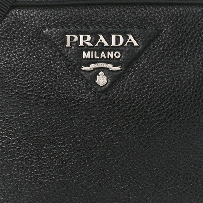 Prada Vitello Daino Camera Crossbody Black 8 of 10
