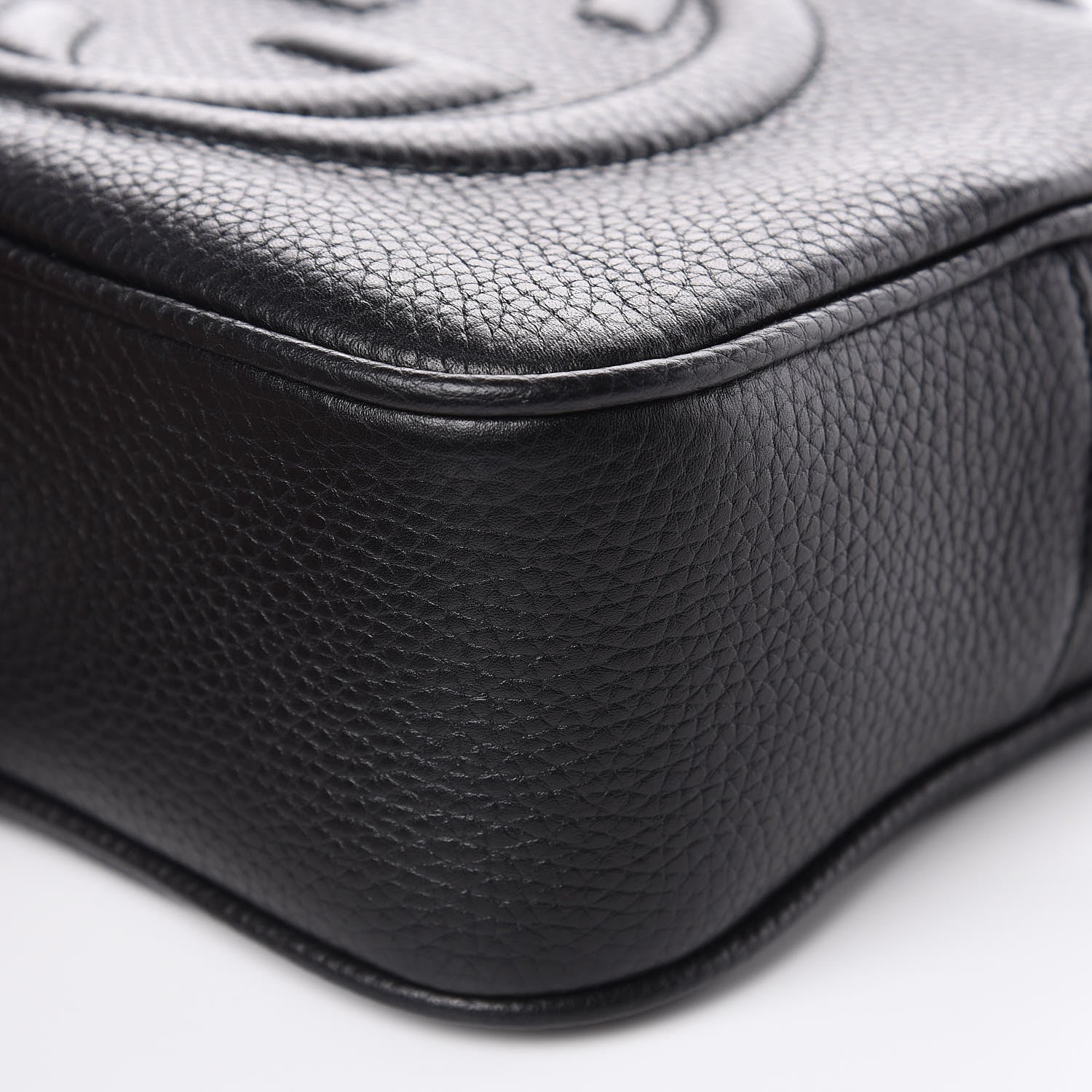 Gucci Pebbled Calfskin Small Soho Disco Bag Black 9 of 9