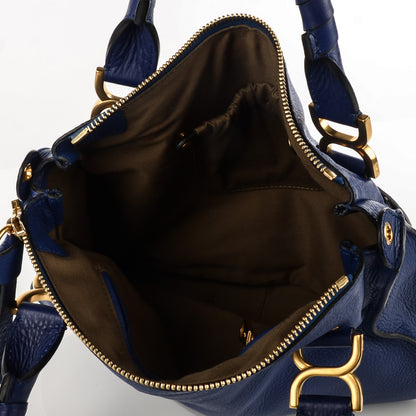 Chloe Calfskin Small Marcie Satchel Sea Water 6 of 10