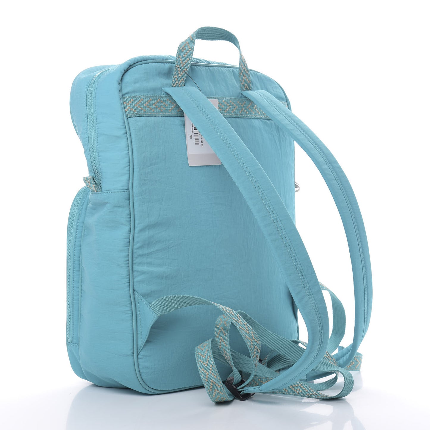 Nylon Twill 80s Logo Patch Backpack Lago