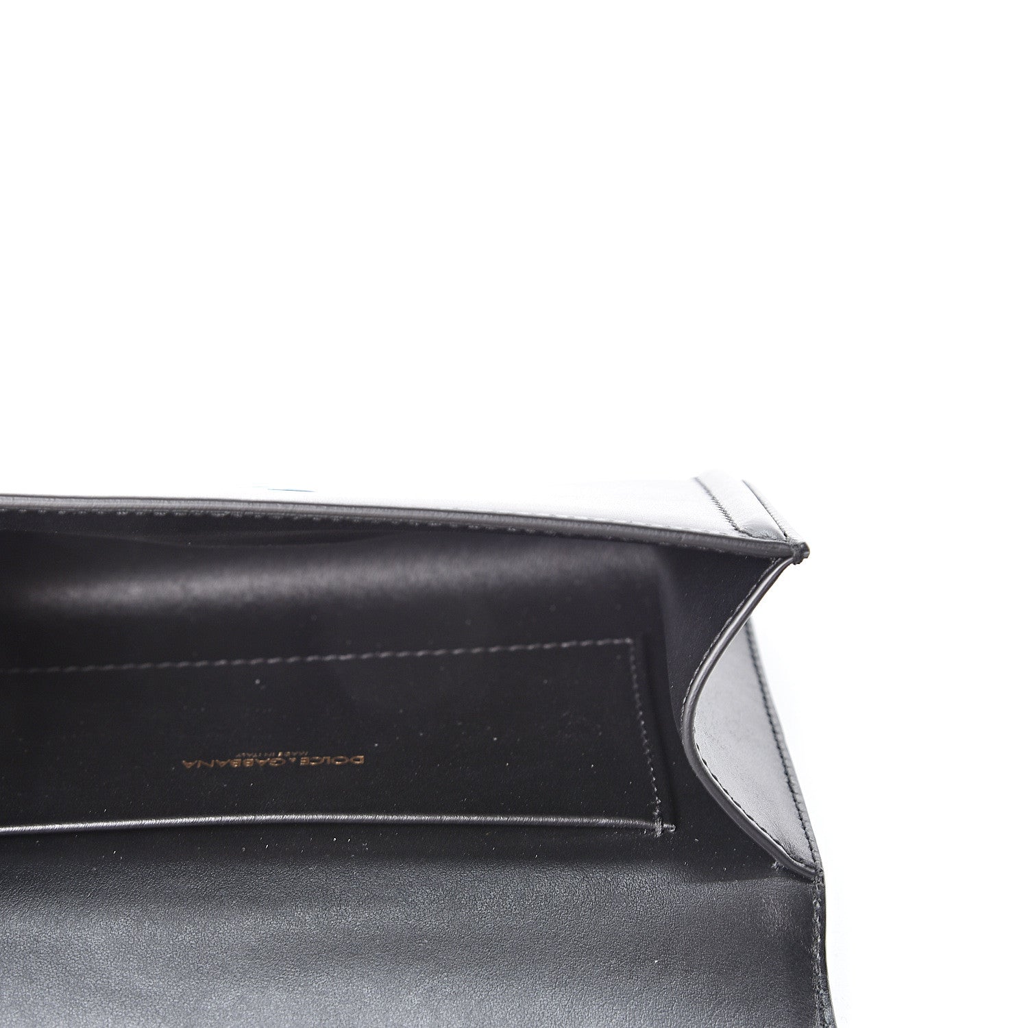 Dolce & Gabbana Agnello Vitello Devotion Belt Bag Black 4 of 10