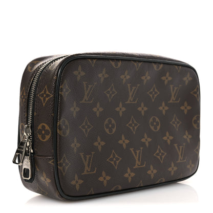 Louis Vuitton Monogram Macassar Toilet Pouch GM 3 of 14