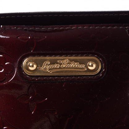 Louis Vuitton Vernis Wilshire PM Amarante 2 of 8