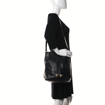 Chanel Caviar Drawstring Shoulder Bag Black 3 of 32