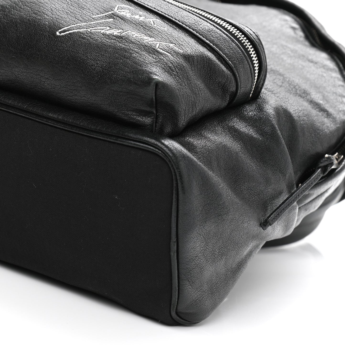 Lambskin Mini Toy City Backpack Black