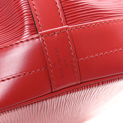 Louis Vuitton Epi Noe Castillan Red 6 of 10