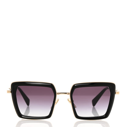 Prada Acetate Sunglasses SPR 55Z Black Gold 2 of 7