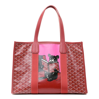 Goyard Goyardine Villette Tote Red 1 of 13