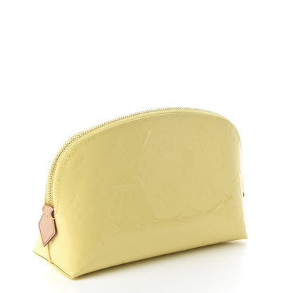 Louis Vuitton Vernis Cosmetic Pouch Citrine 3 of 9
