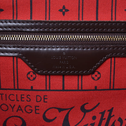 Louis Vuitton Damier Ebene Neverfull MM 6 of 14