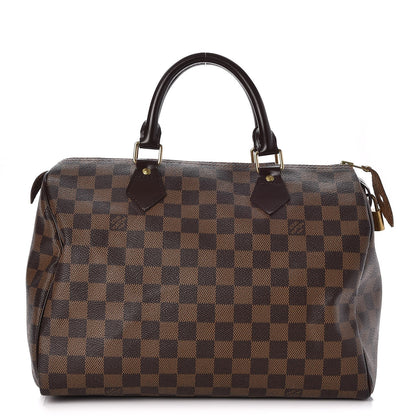 Louis Vuitton Damier Ebene Speedy 30 1 of 7