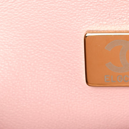 Chanel Lambskin Quilted Mini Sweet Camellia Flap Light Pink 7 of 10