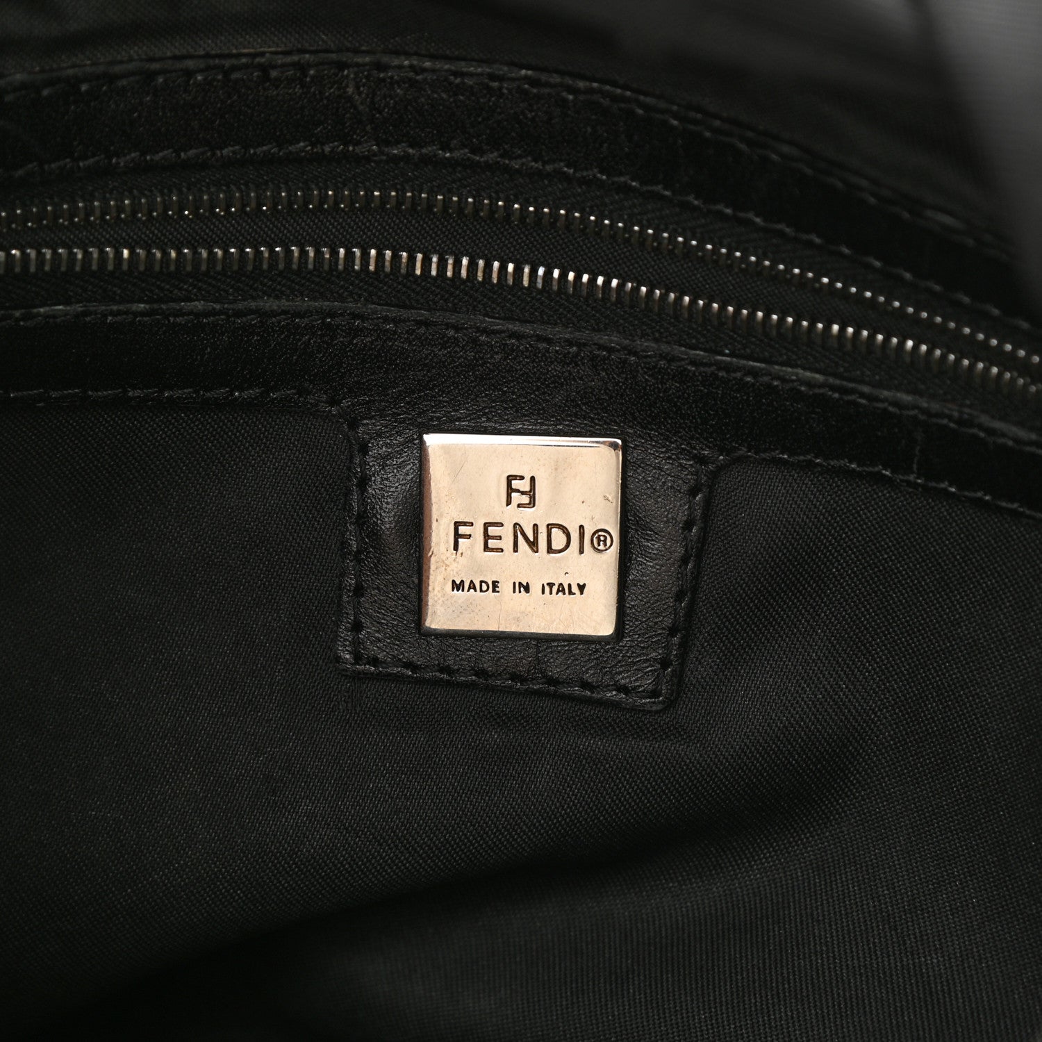 Fendi Zucca Mama Baguette Black 8 of 13