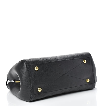 Louis Vuitton Empreinte Montaigne MM Black 2 of 13