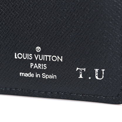 Louis Vuitton Epi Brazza Wallet Black 7 of 11
