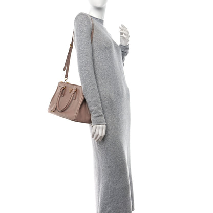 Prada Saffiano Small Galleria Double Zip Tote Cammeo 2 of 16