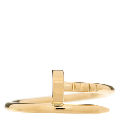 Cartier 18K Yellow Gold Small Juste Un Clou Ring 49 5 1 of 6