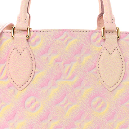 Louis Vuitton Empreinte Monogram Summer Stardust Onthego PM Pink 7 of 13