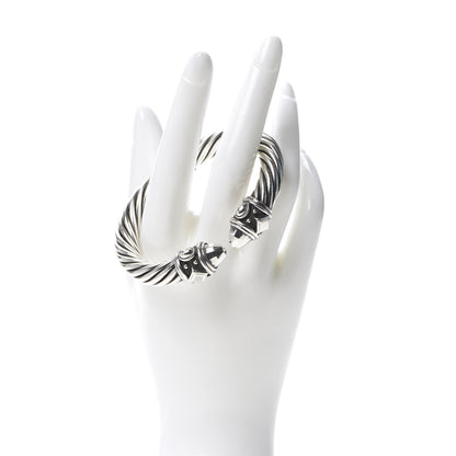 David Yurman Sterling Silver 10mm Renaissance Cable Bracelet 2 of 5