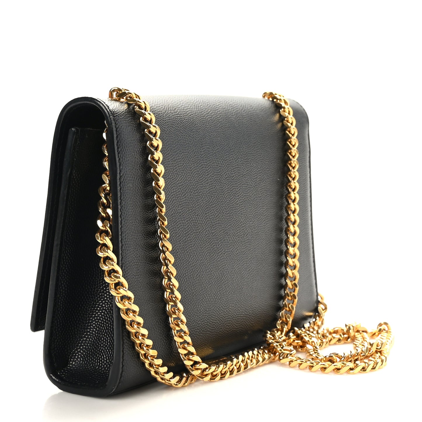 Grain De Poudre Small Monogram Kate Satchel Black