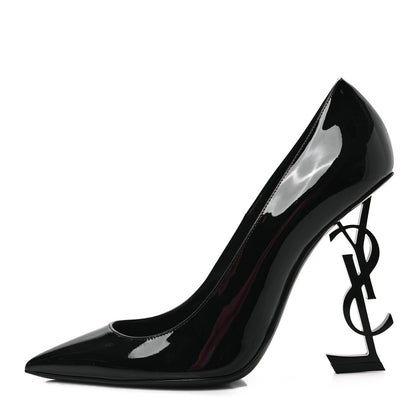 Saint Laurent Patent Opyum 110 Pumps 39 Black 1 of 9