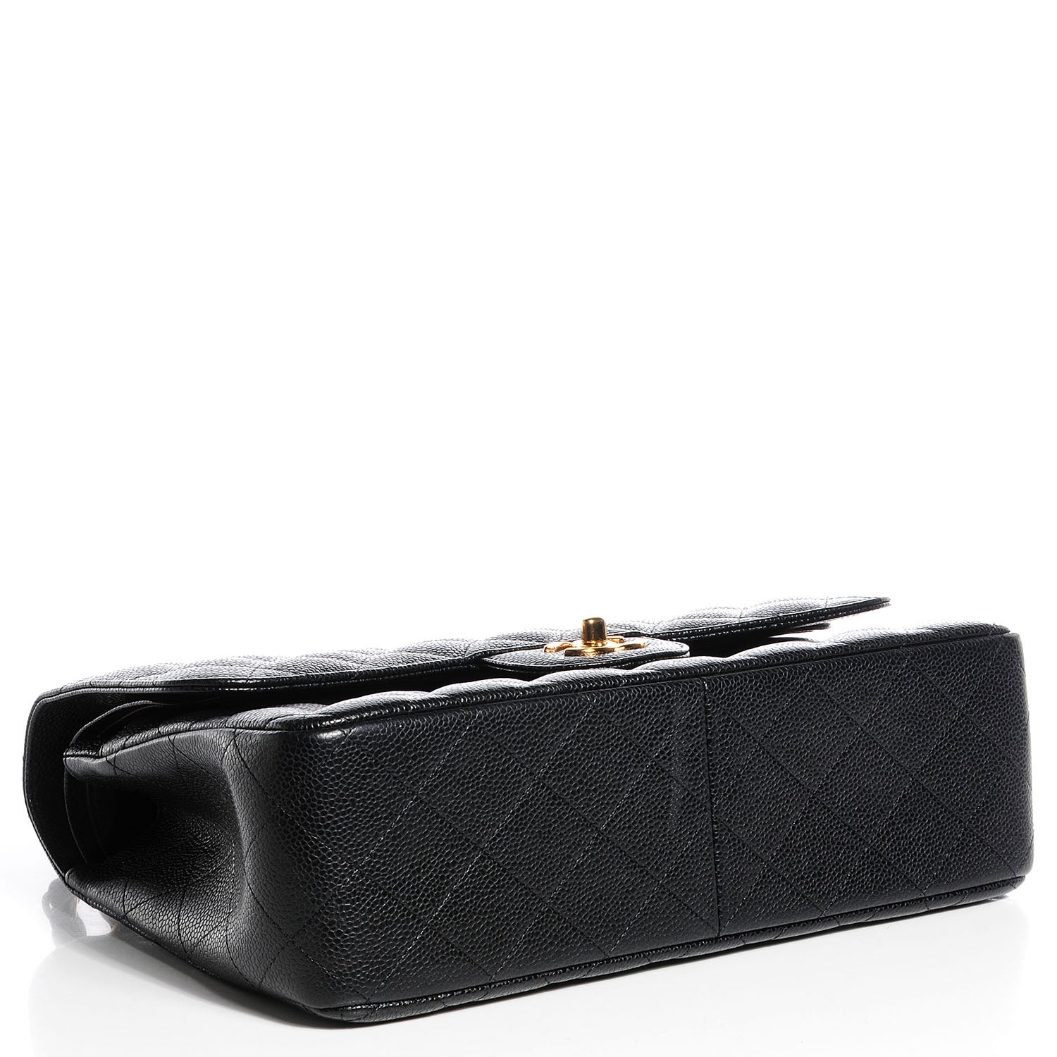 Chanel Caviar Quilted Jumbo Double Flap Black 4 of 8