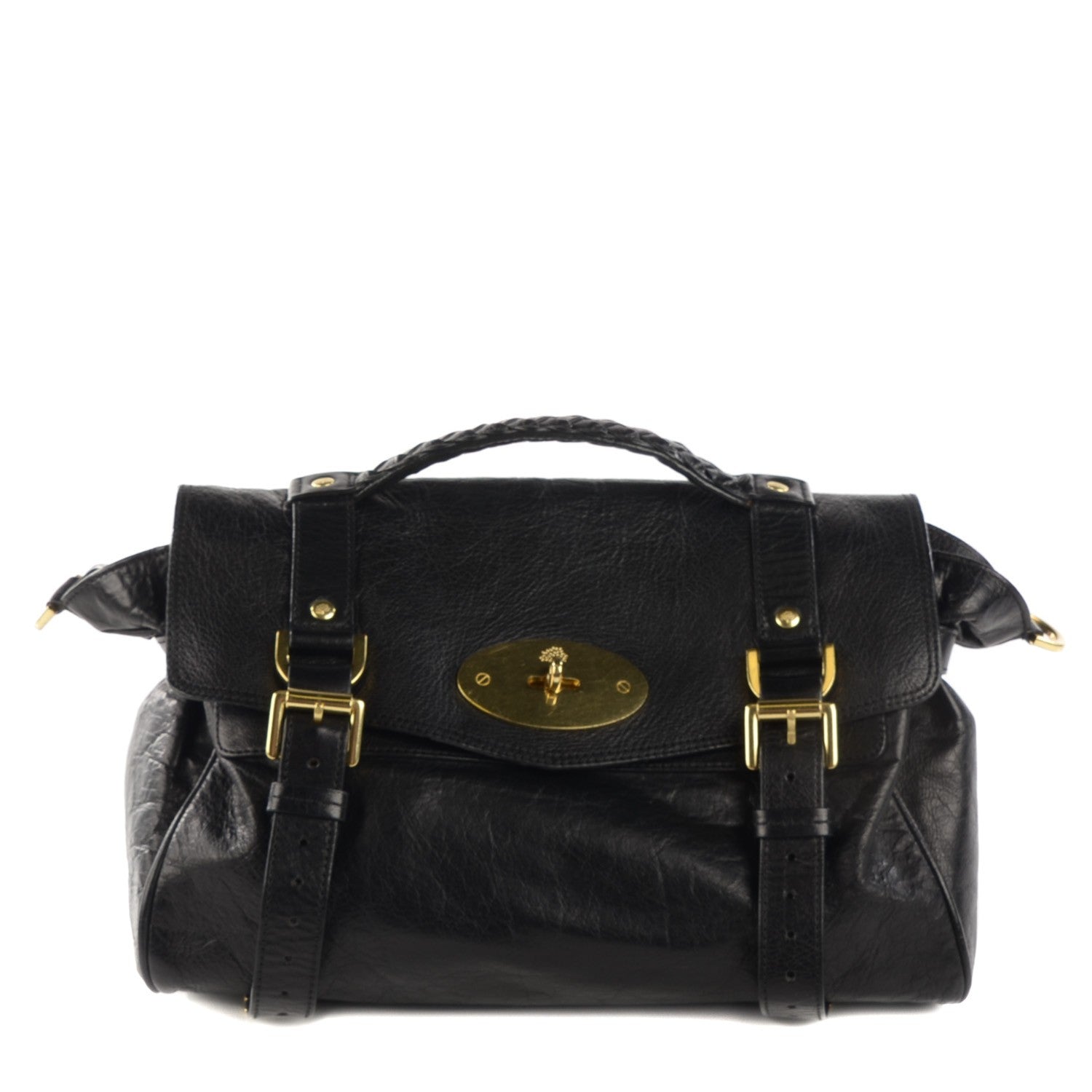 Mulberry Soft Buffalo Medium Alexa Black 1 of 11